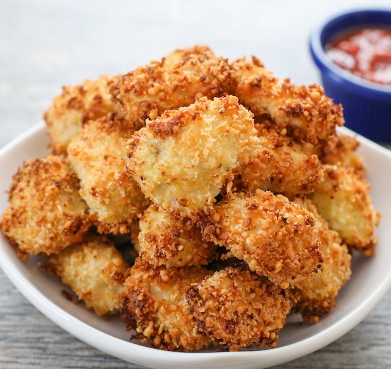 Baked Chicken Bites with Ranch Dressing & Honey Mustard - Camp ...