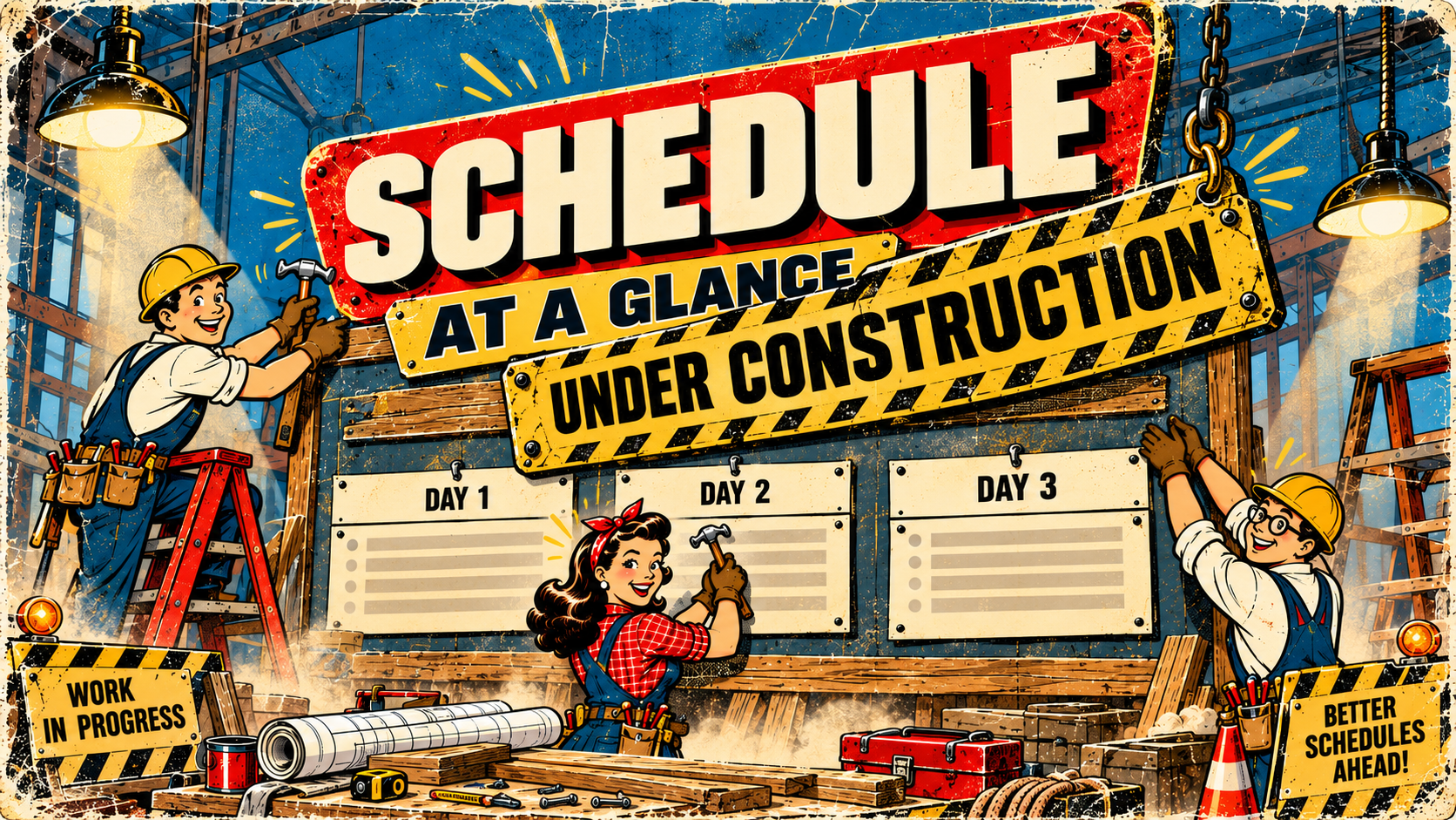CC27 Schedule At A Glance Under Construction