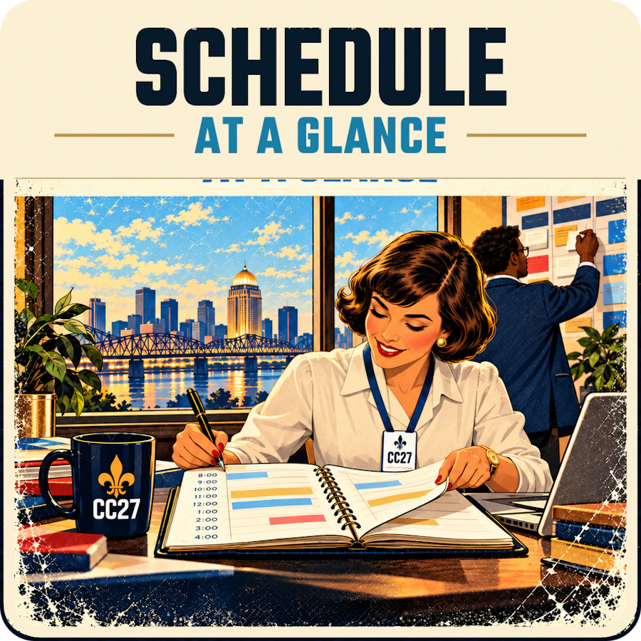 Schedule At A Glance