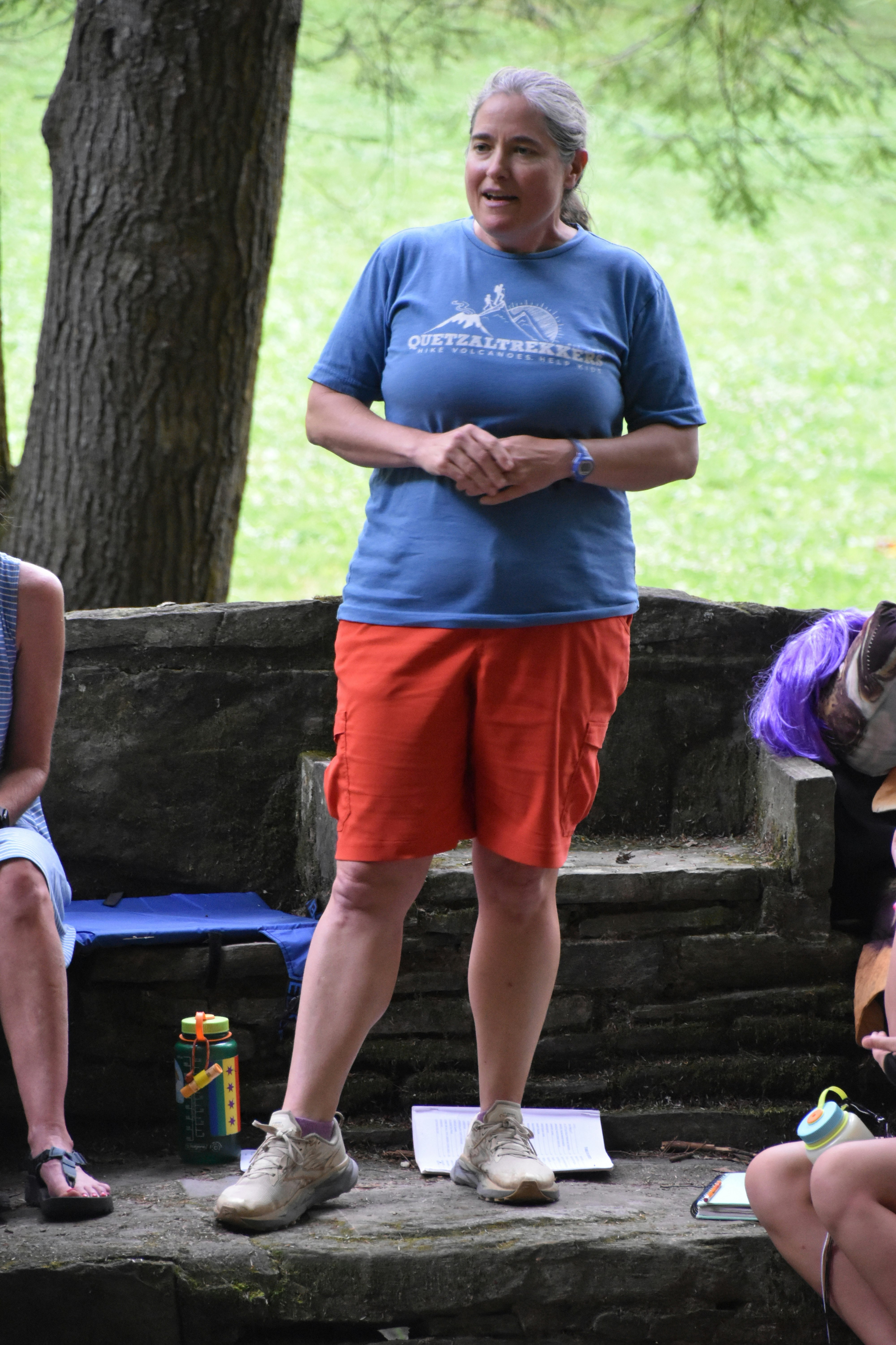 Standing in Horseshoes