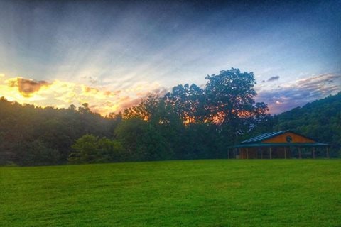 Sunset Over Green Cove