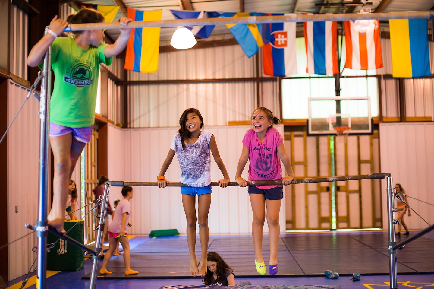 NC Girls Summer Camp, Keystone Activity, Gymnastics & Cheer