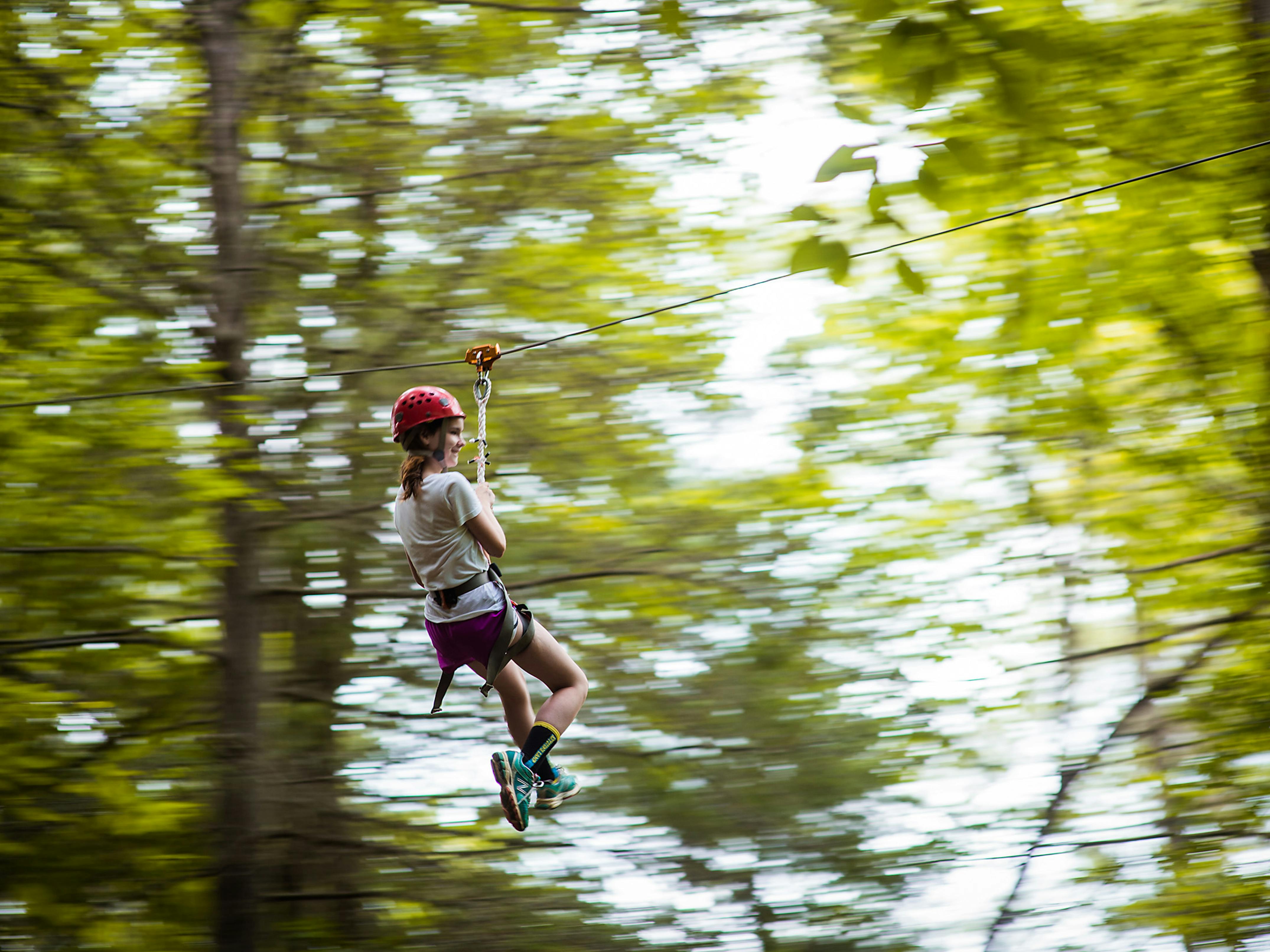 NC Girls Summer Camp Keystone Camp Activities Ziplining nc-girls-summer-camp-keystone-camp-activities-ziplining