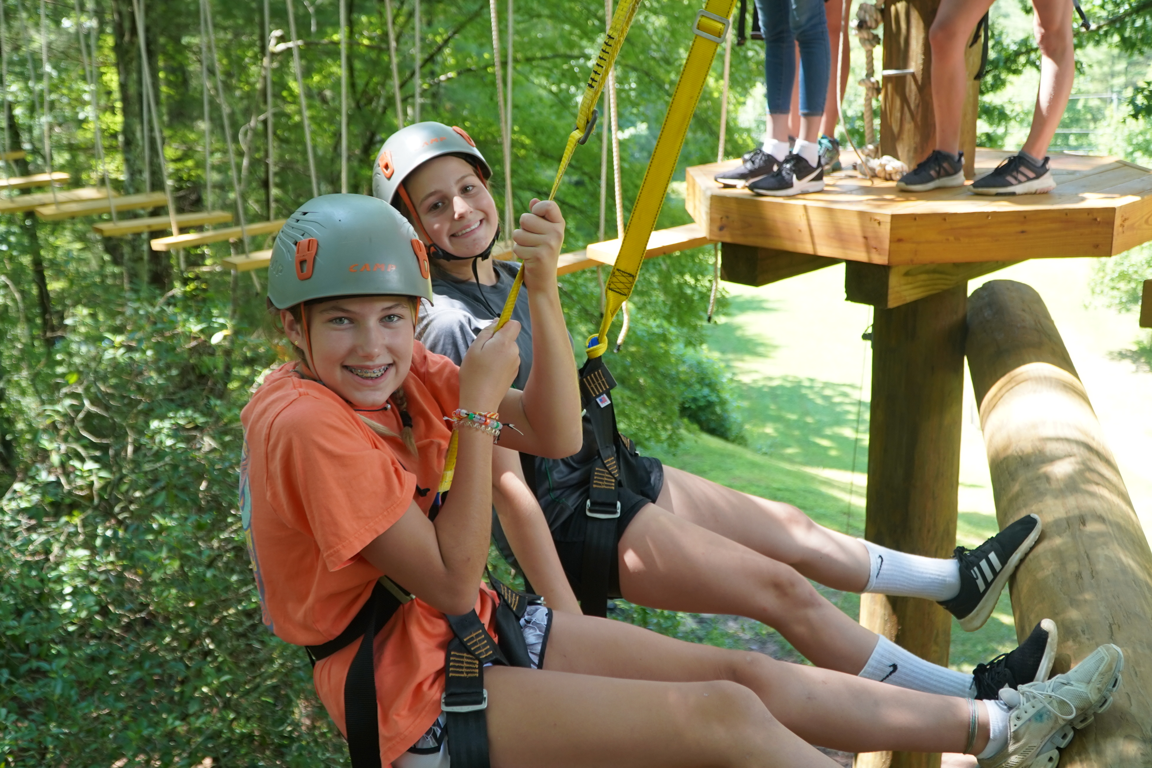 Oh, to be tech-free at summer camp!