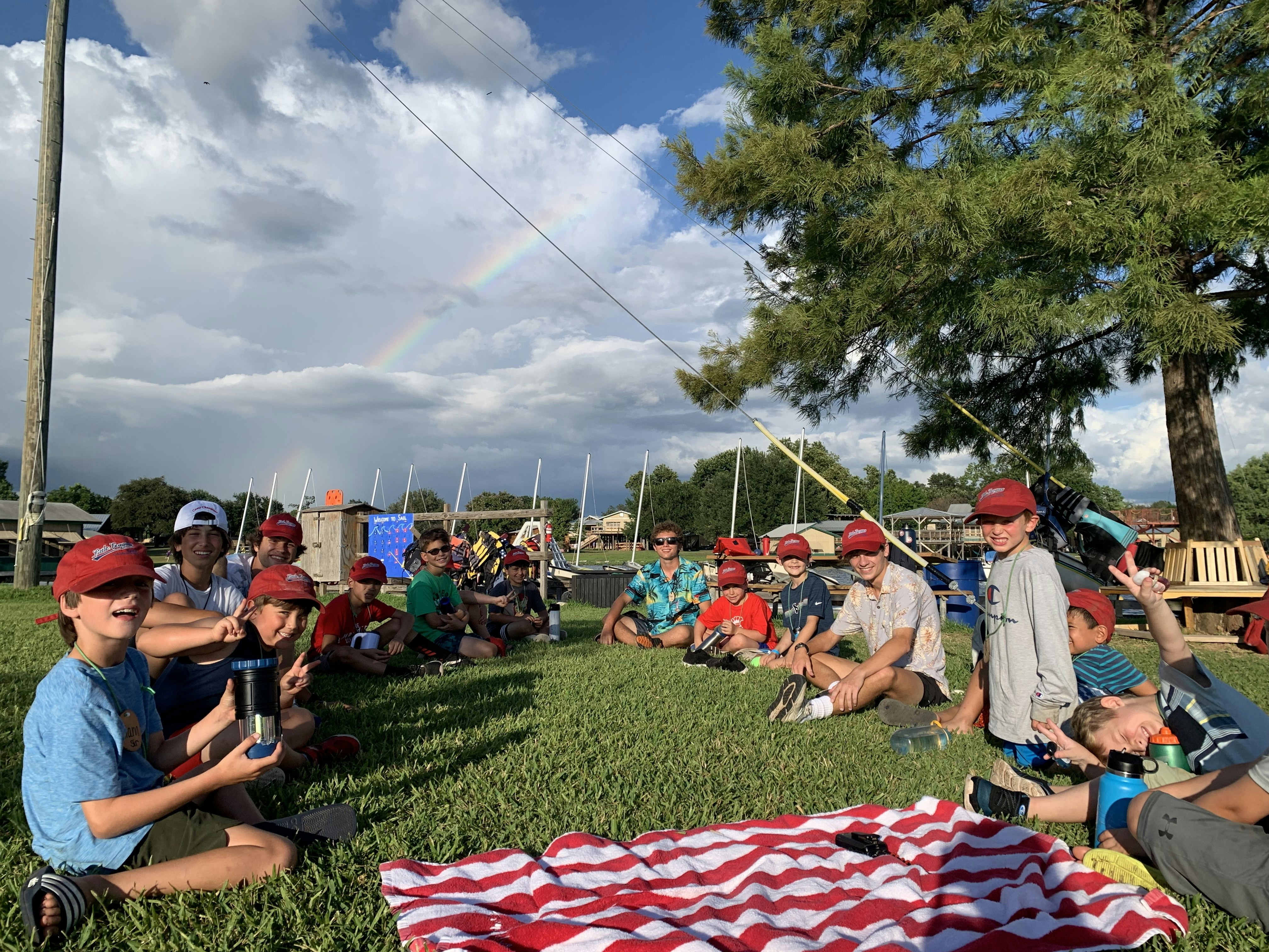 No Screens, One Rainbow