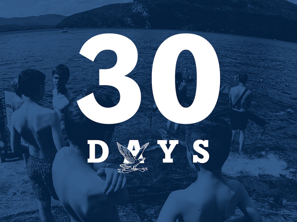 Countdown to Camp - 30 Days