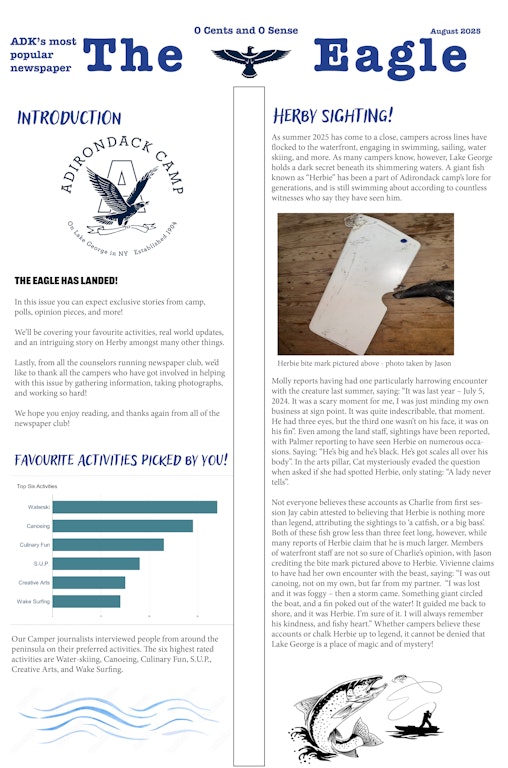 The Eagle Newspaper 2025