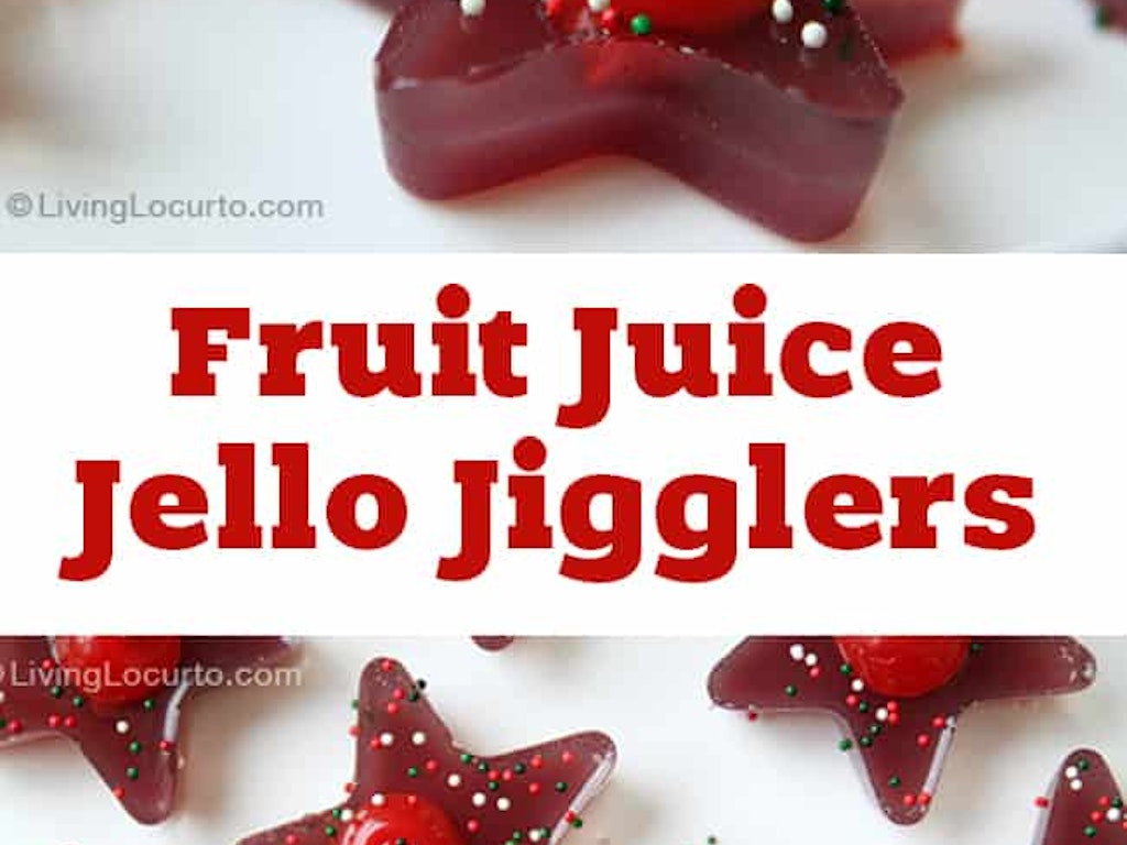 Cherry Jello Jigglers