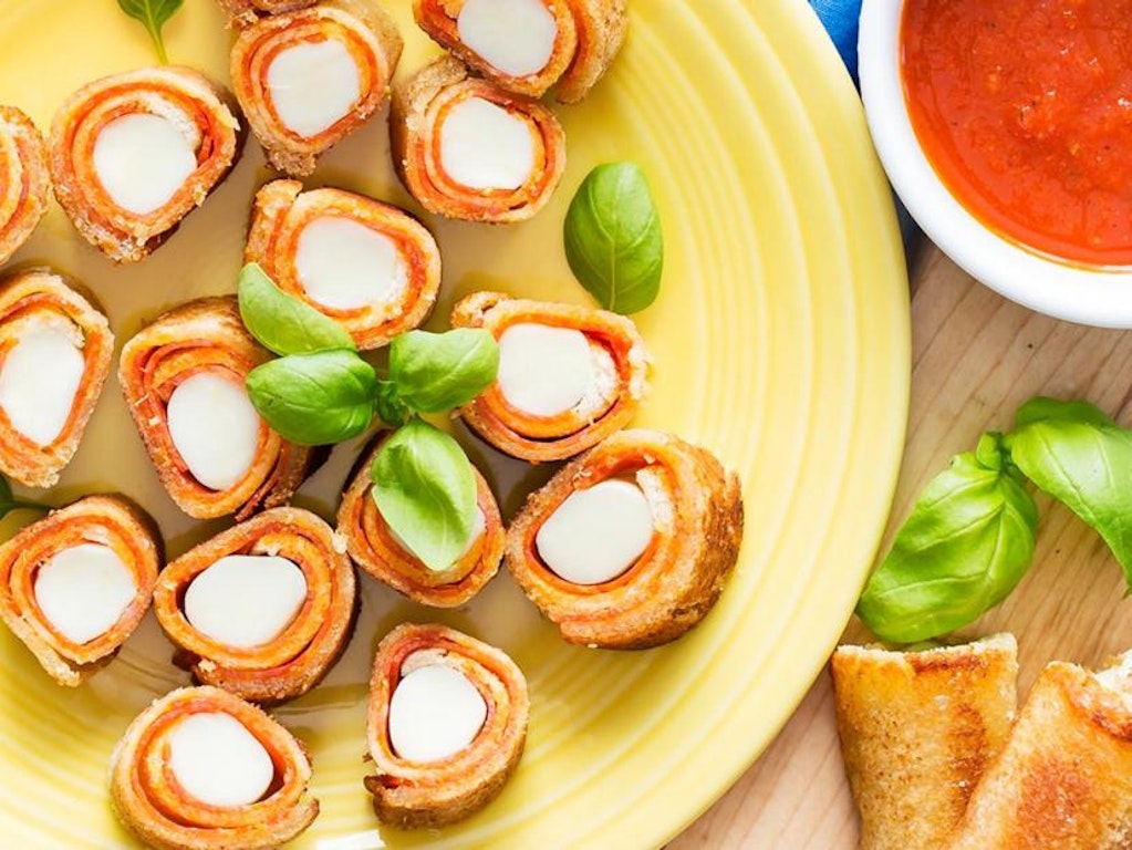Grilled Pizza Roll Ups