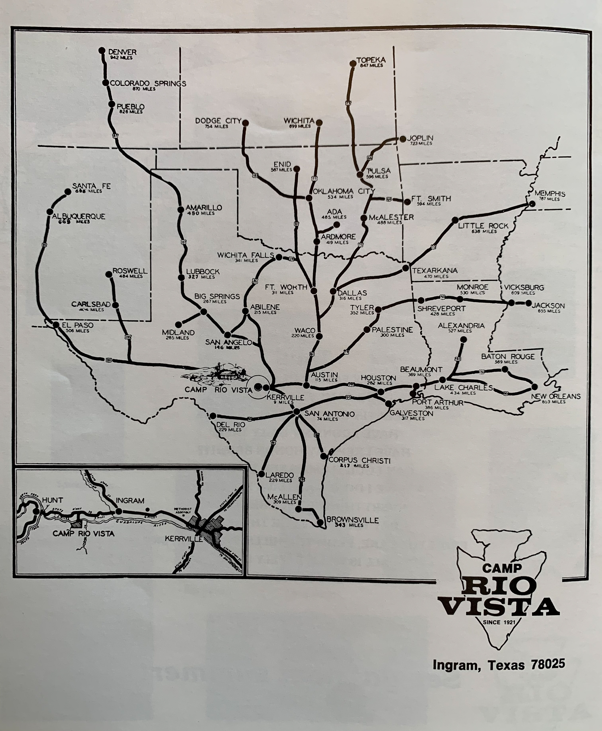 Map to Rio Vista