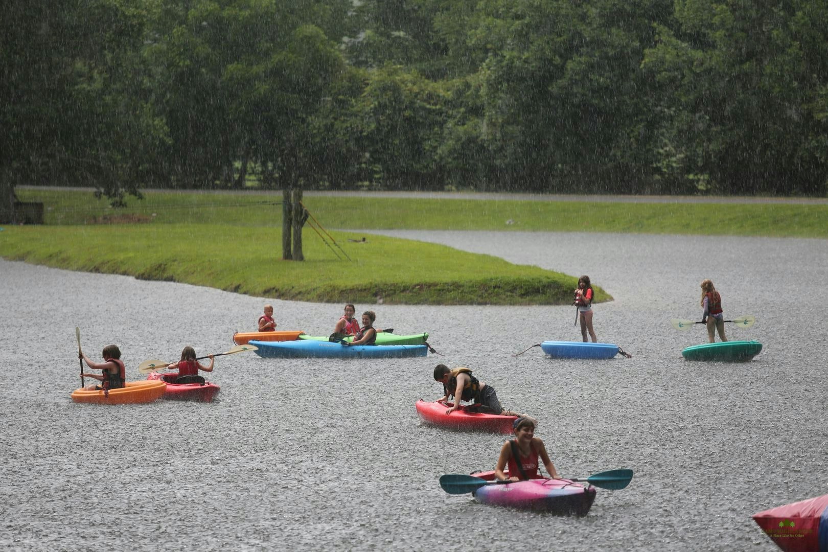 Always Sunny at Camp Highlander
