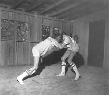 Gaynell's Gab:  Wrestling at Camp Highlander