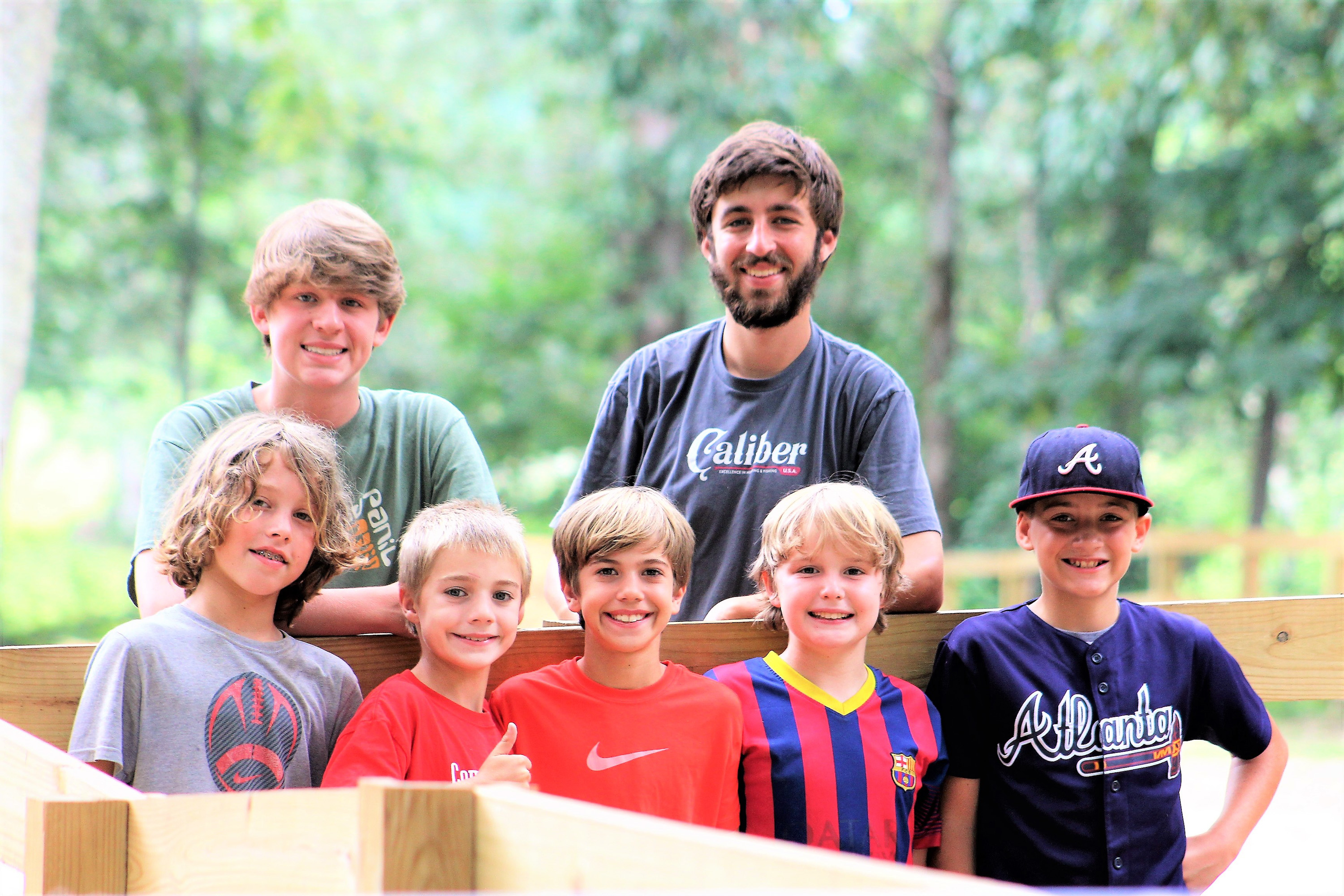 Age based boys' camp program at Camp Laney for Boys