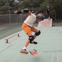 Summer camper learns skateboarding at  skateboard camp.jpg?ixlib=rails 2.1