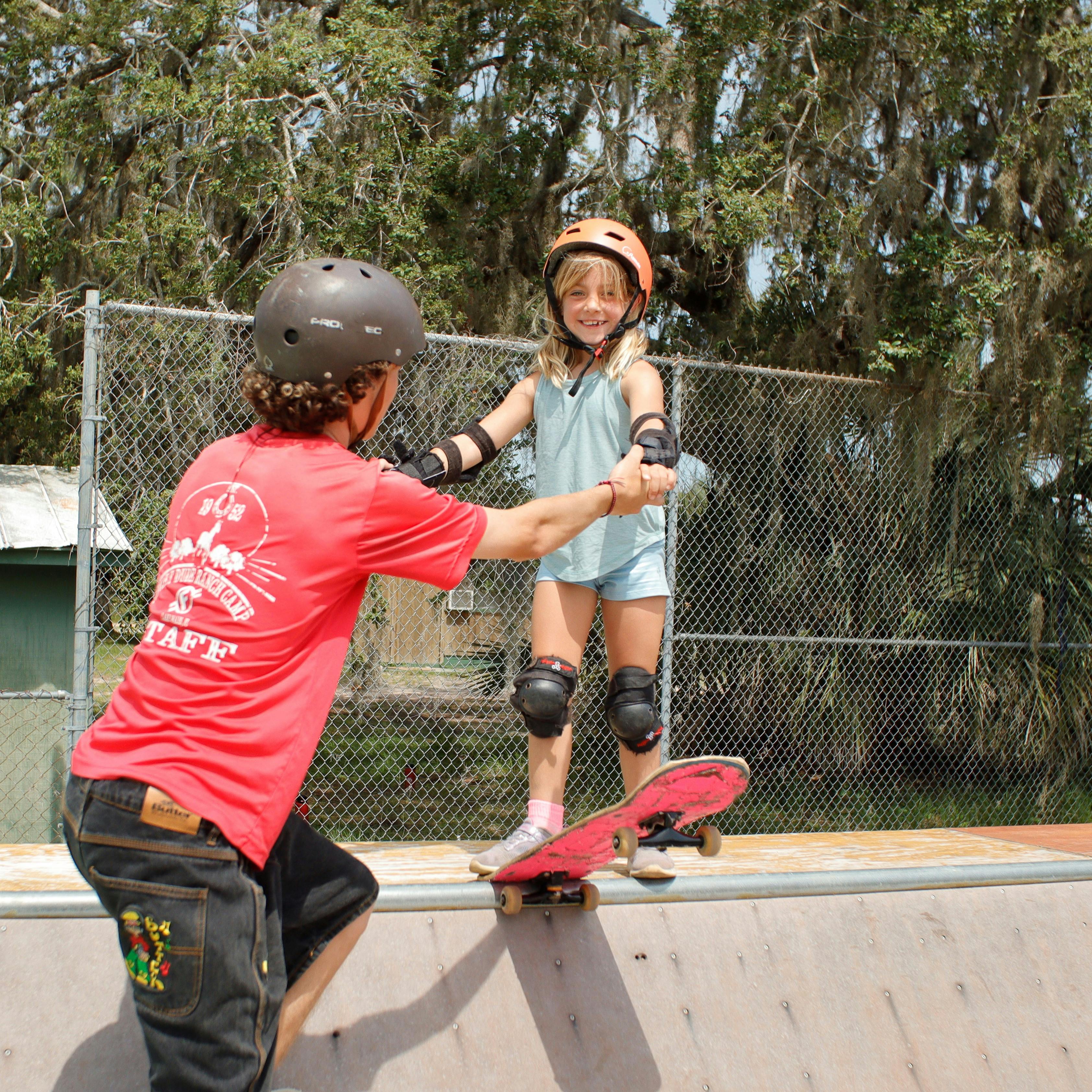 Fun at Our Overnight Skateboarding Camp