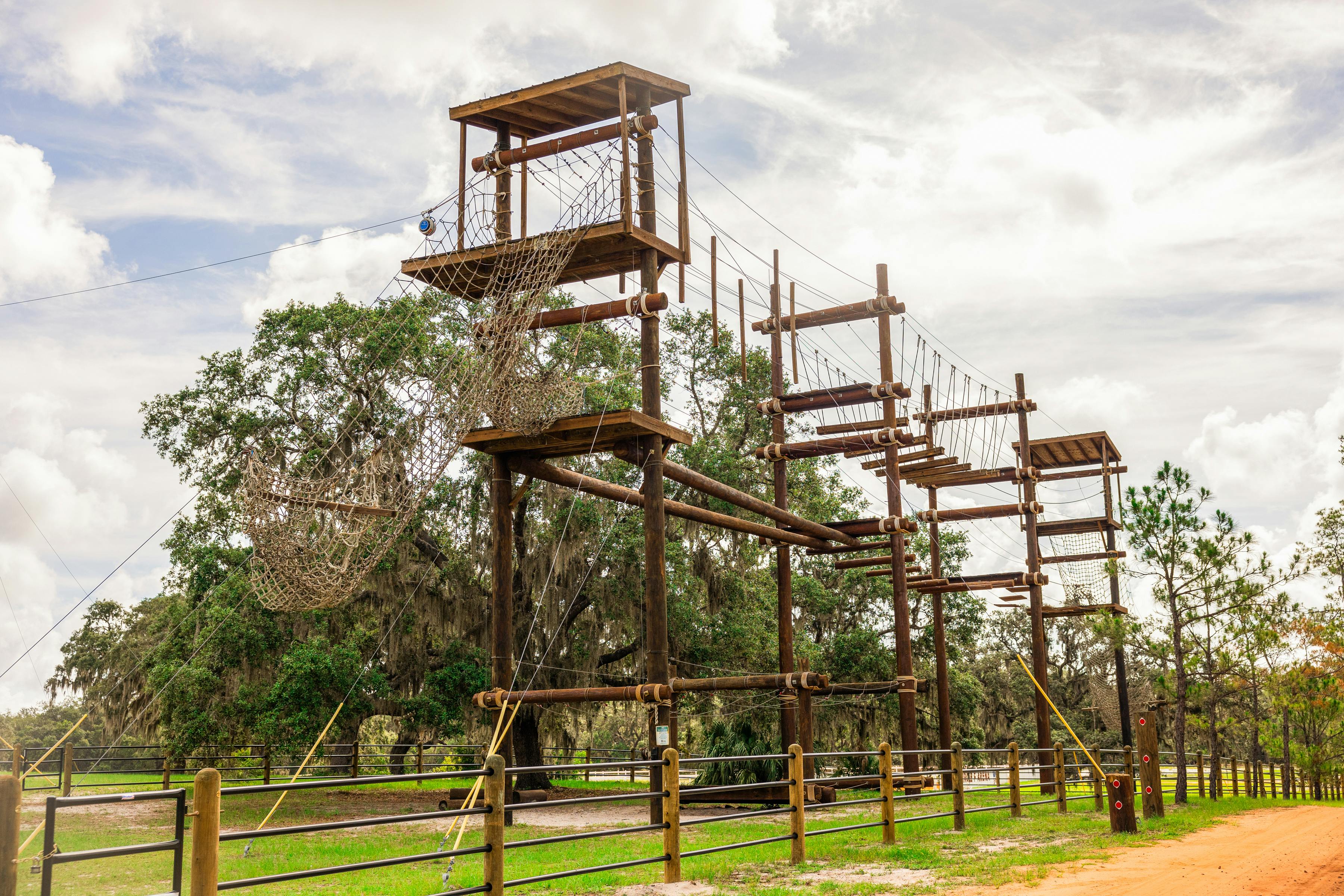 Not Just One... But Three Outdoor Adventure Courses