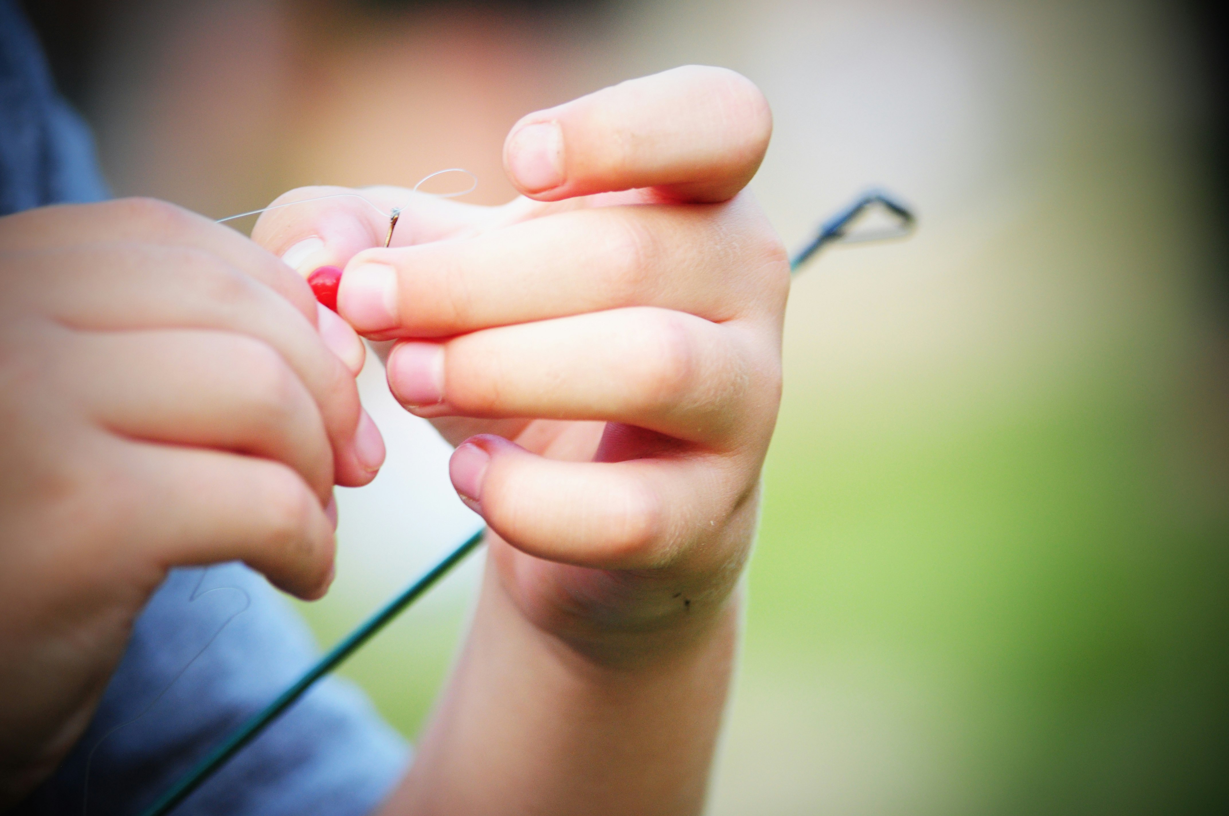 Tuesday at Camp  Fishing