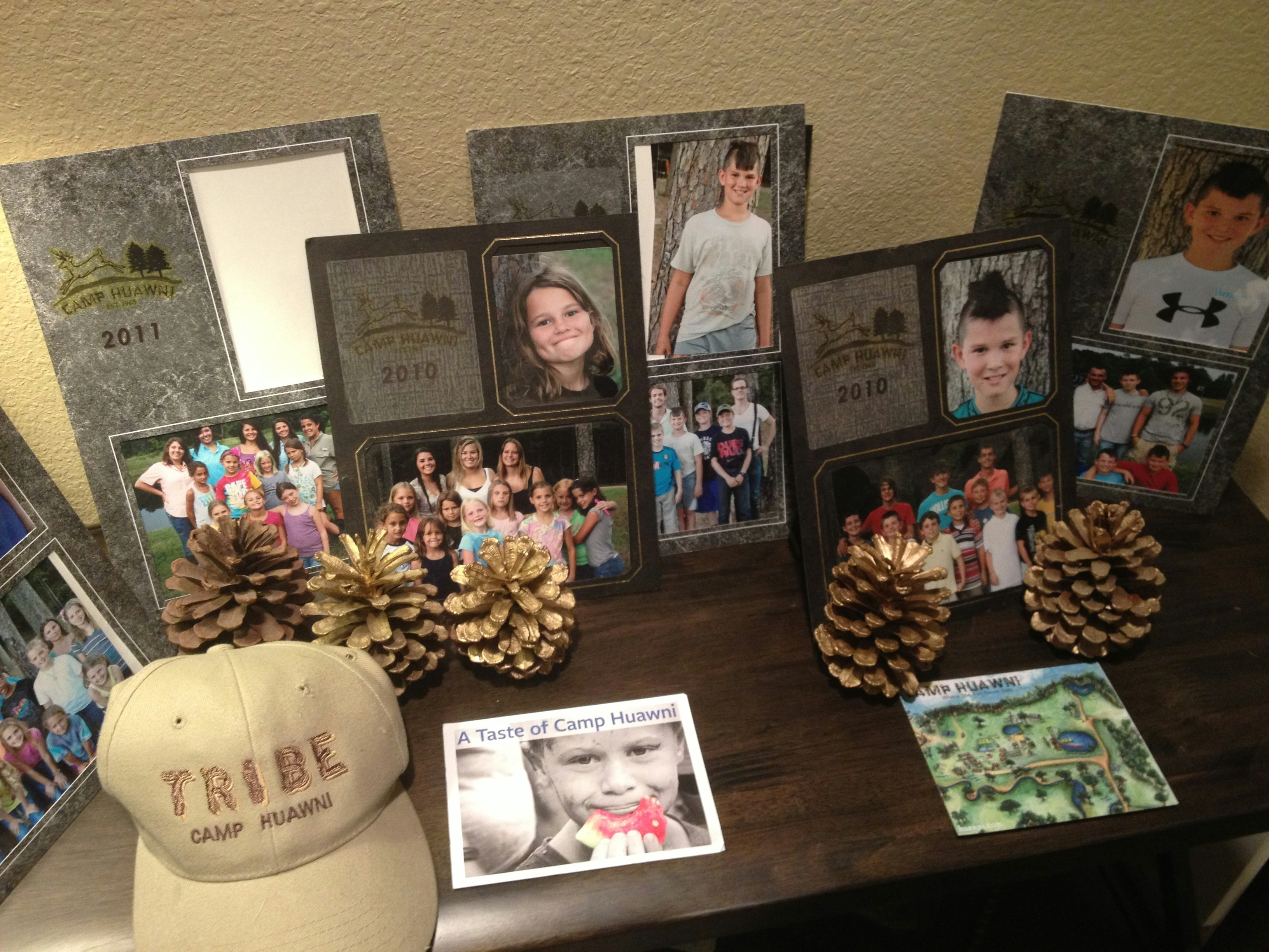 Our Kids Camp Tradition: Golden Pine Cones In Jacksboro