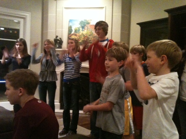 Kicking off the Camp Party in Nacogdoches 