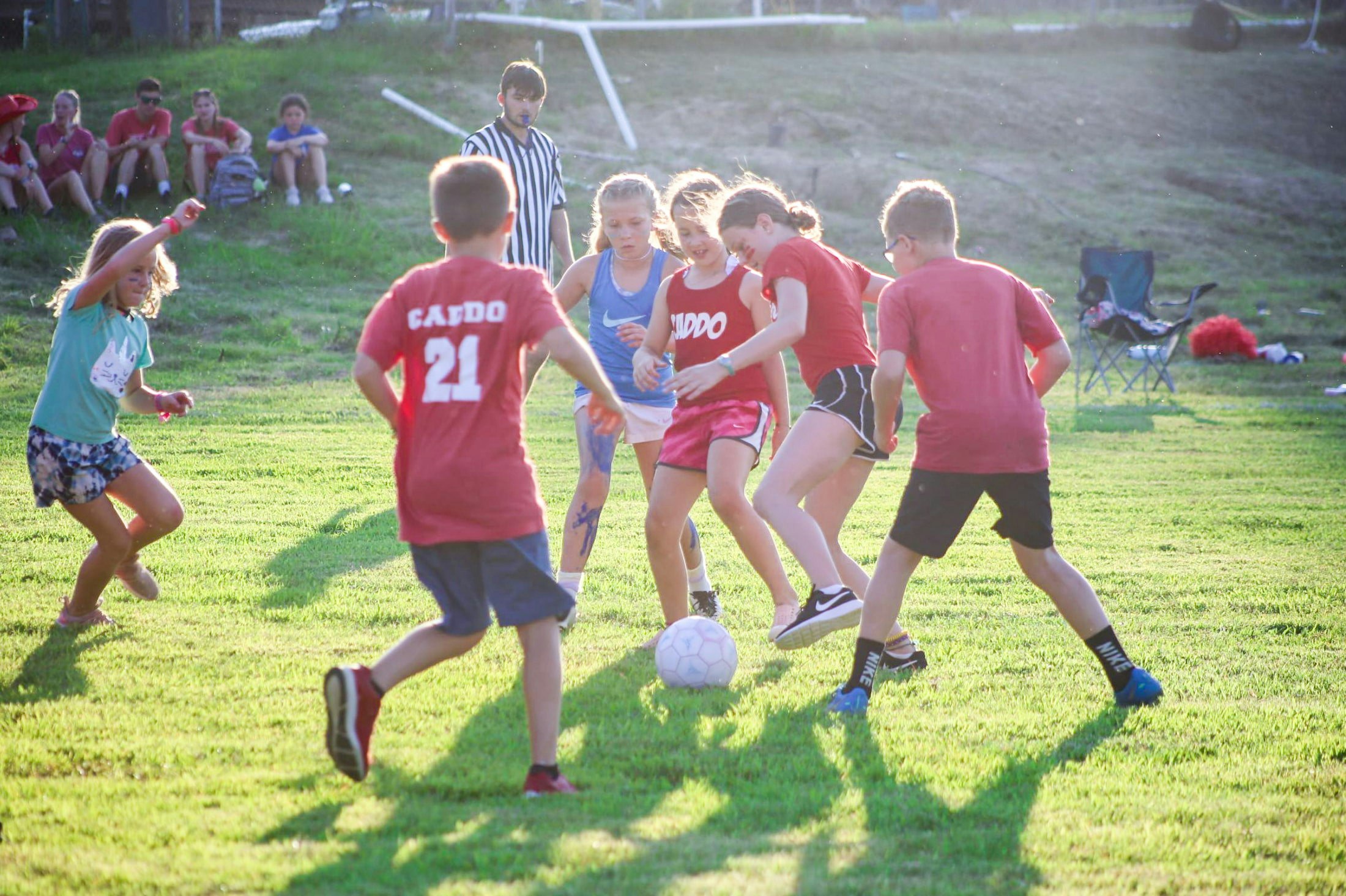 Kicking and Cheering