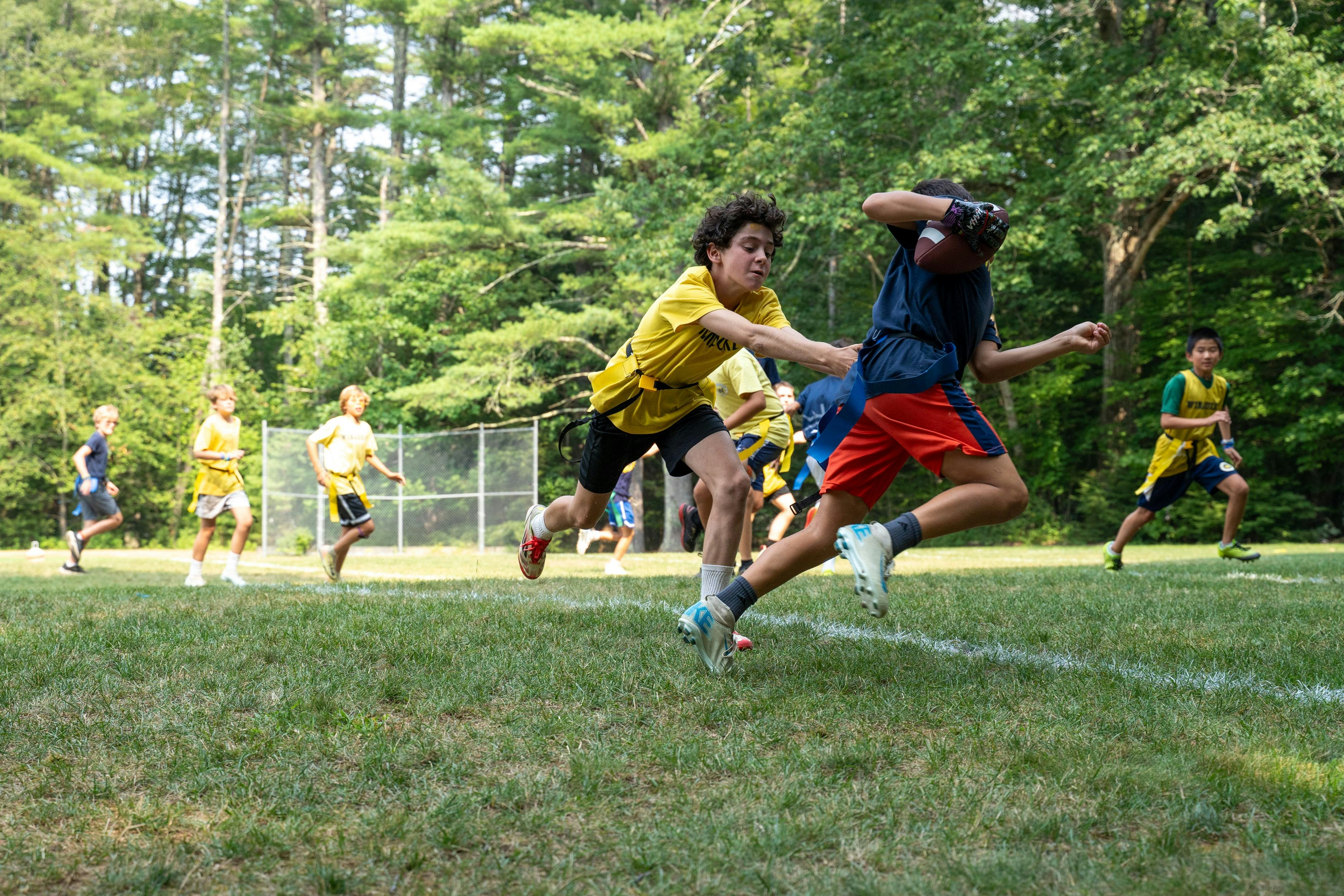 Gridiron Greatness: Elevating the Game at Camp Winaukee