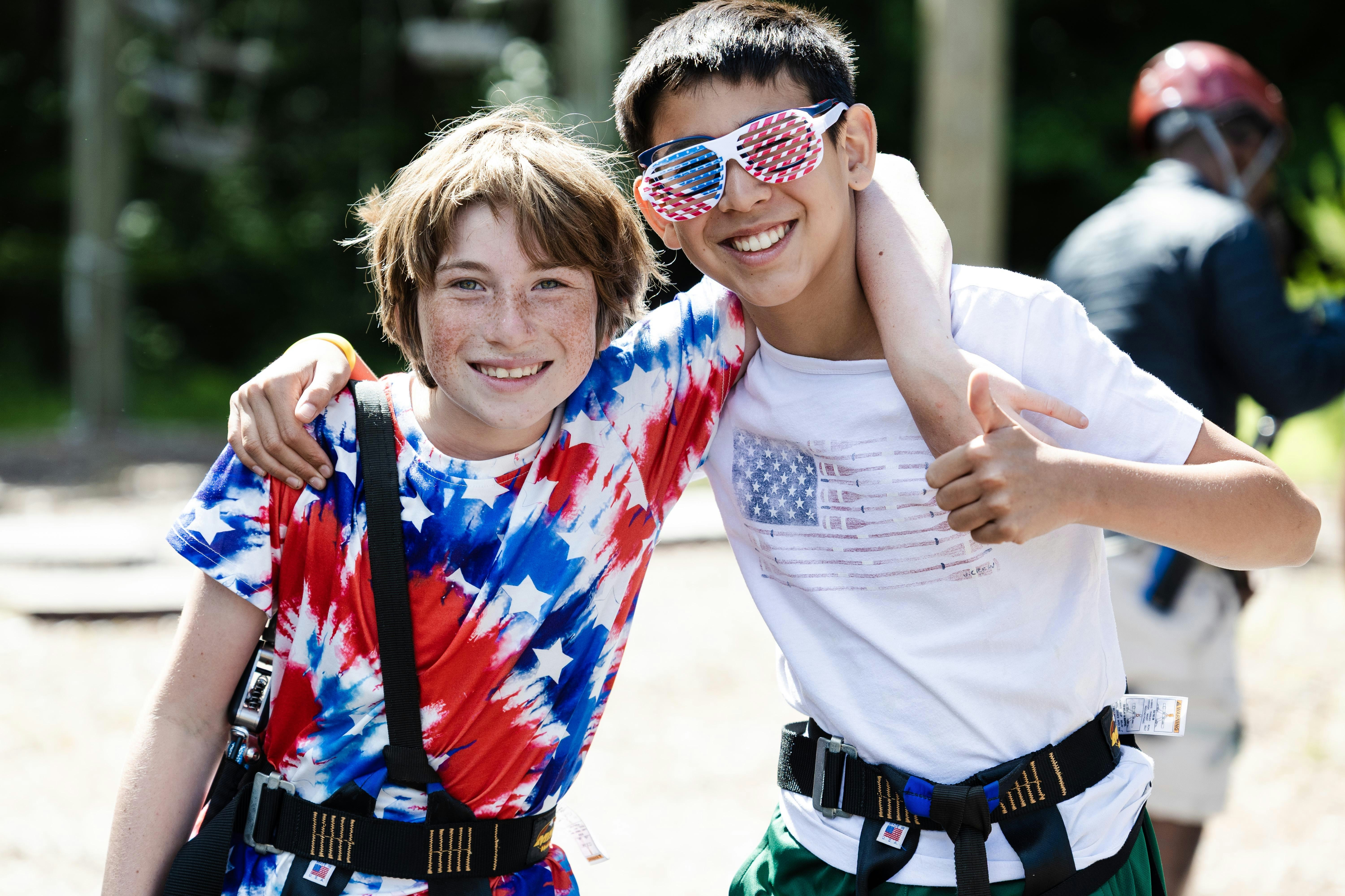 July 4th at Boys Camp: A Spirited Day with More to Come!