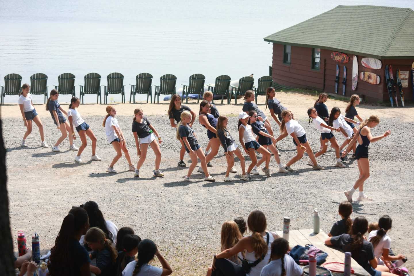 Girls Camp Dance Performance!