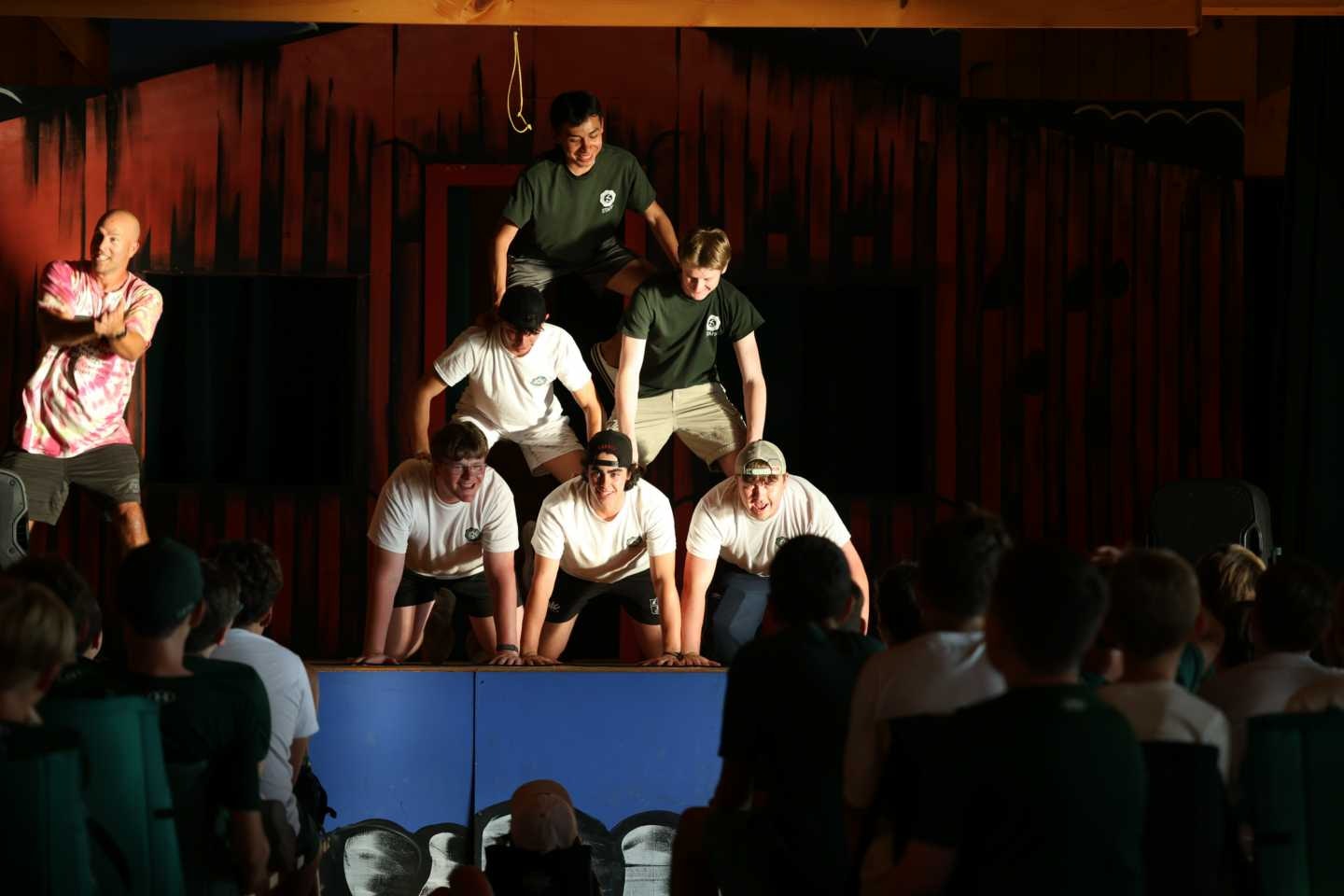 Lots of Talent: Boys Camp Counselors Take the Stage!
