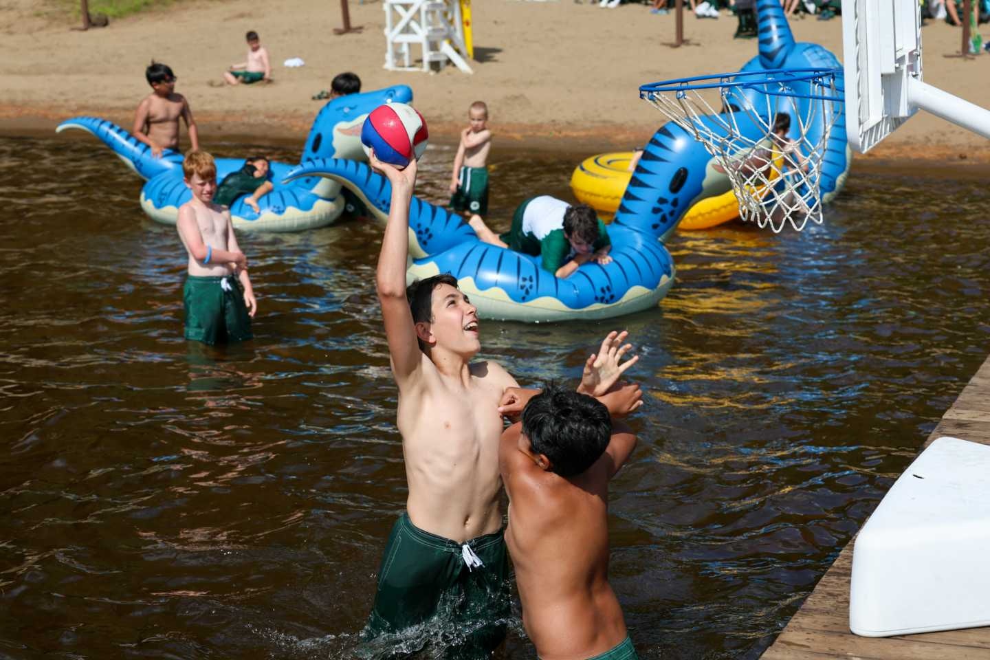 Things Are Heating Up At Boys Camp!