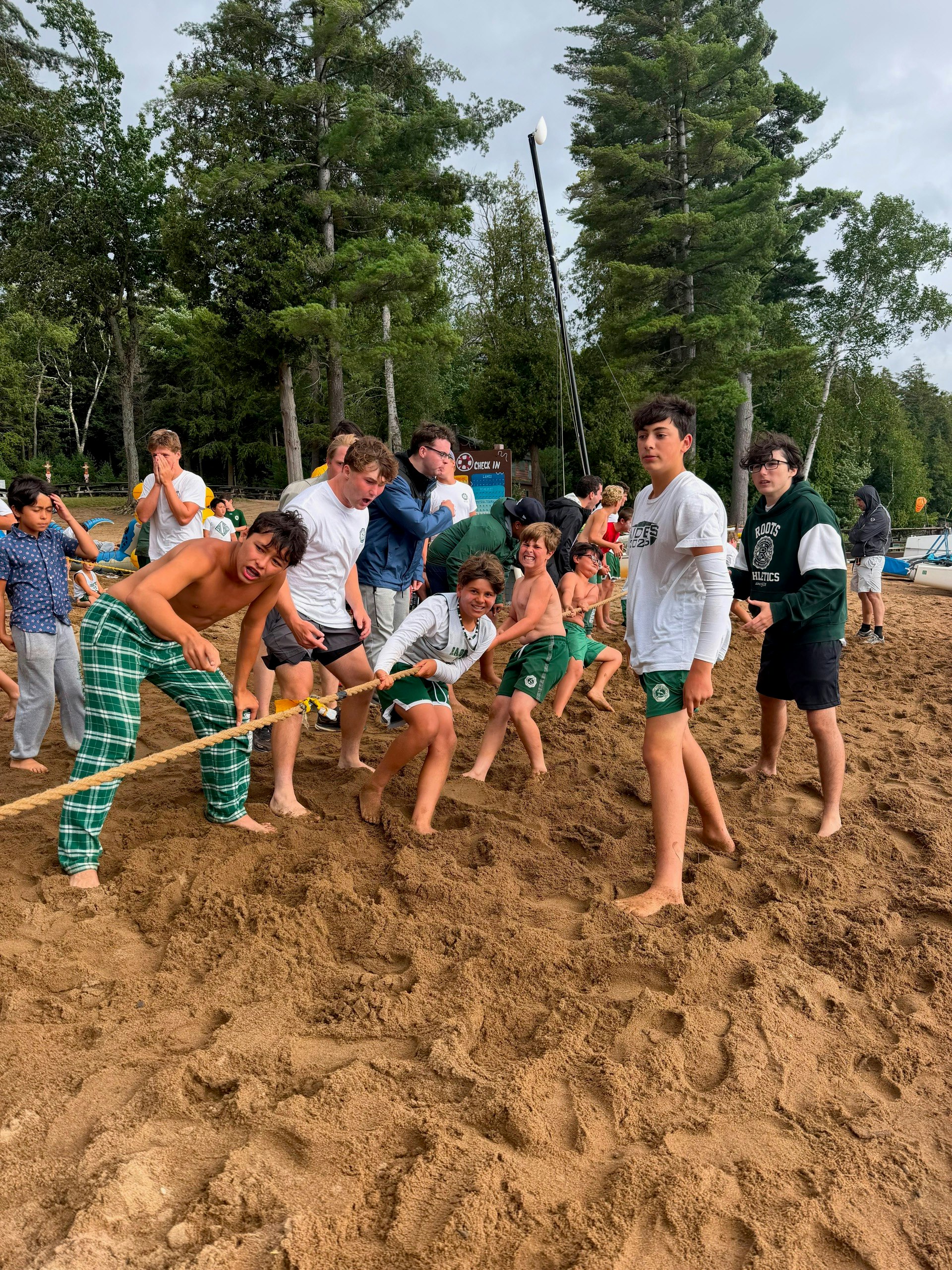 Tug O War And The Much Anticipated One Inning Softball