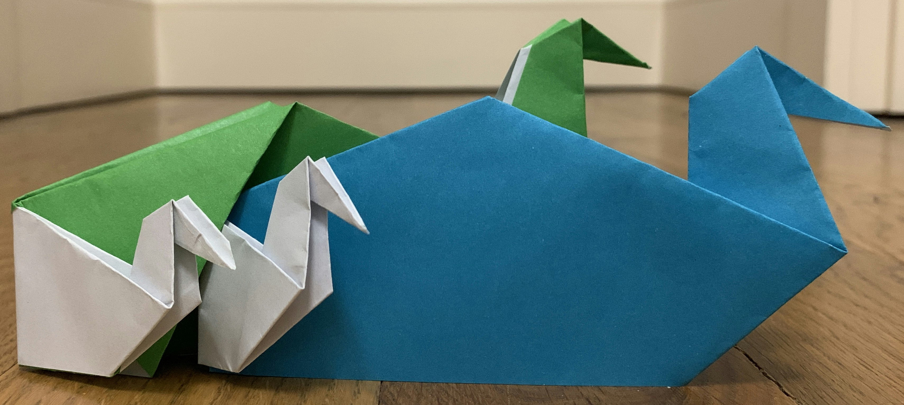 RAQUETTE @ HOME: ORIGAMI PHOTOS