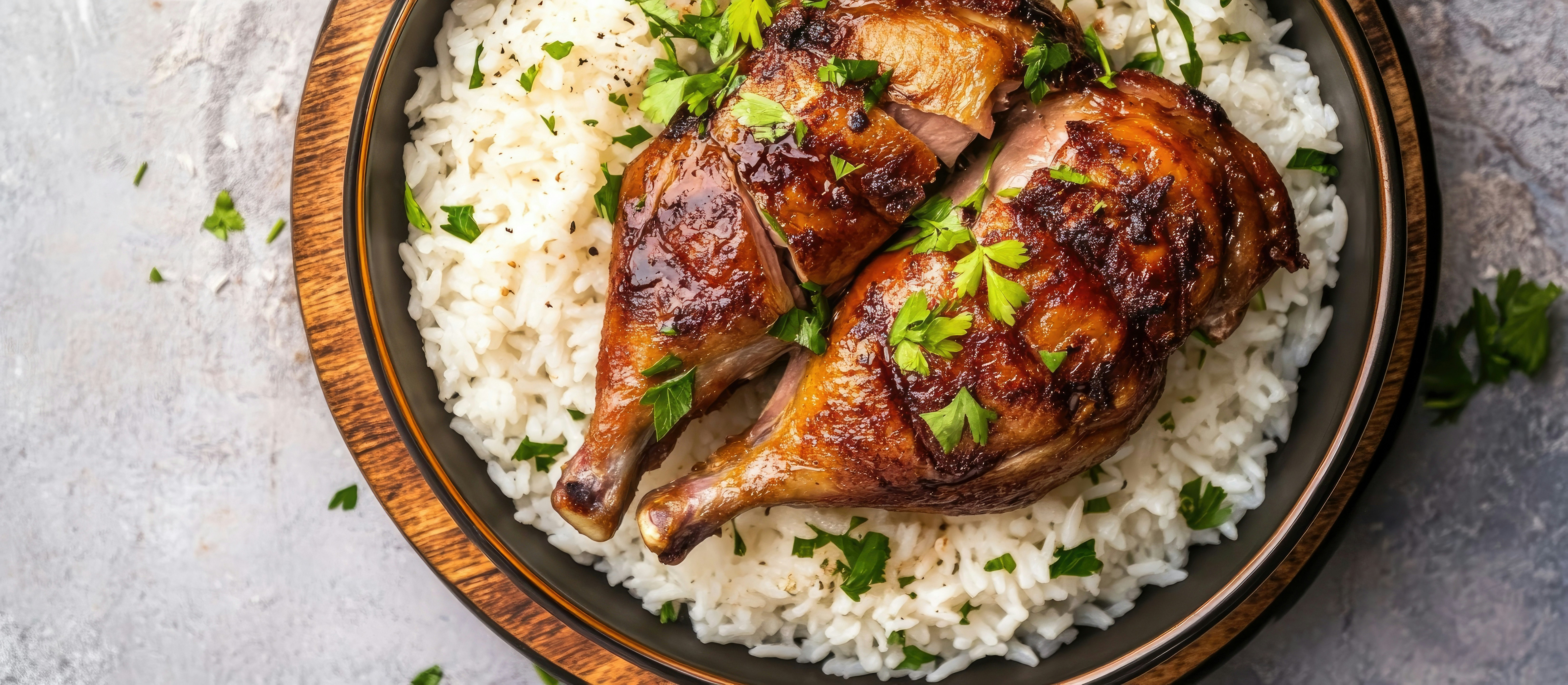 From the GRP Kitchen: Maple Cider-Glazed Duck with Wild Rice Pilaf and Sticky Toffee Pudding