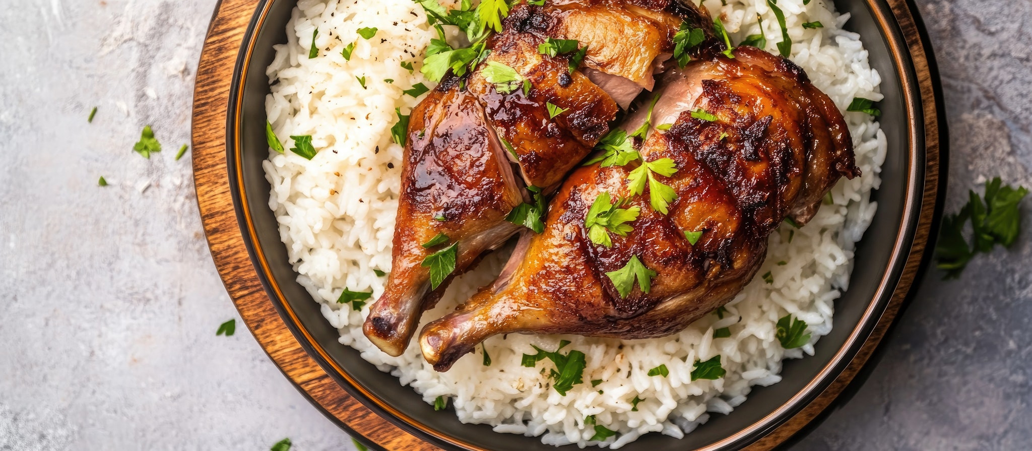 From the GRP Kitchen: Maple Cider-Glazed Duck with Wild Rice Pilaf and Sticky Toffee Pudding