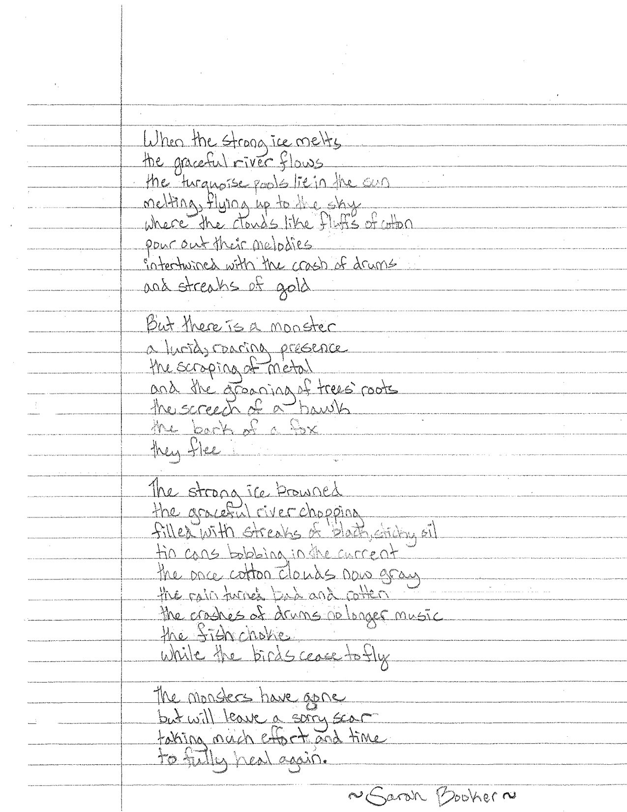 When the strong ice melts