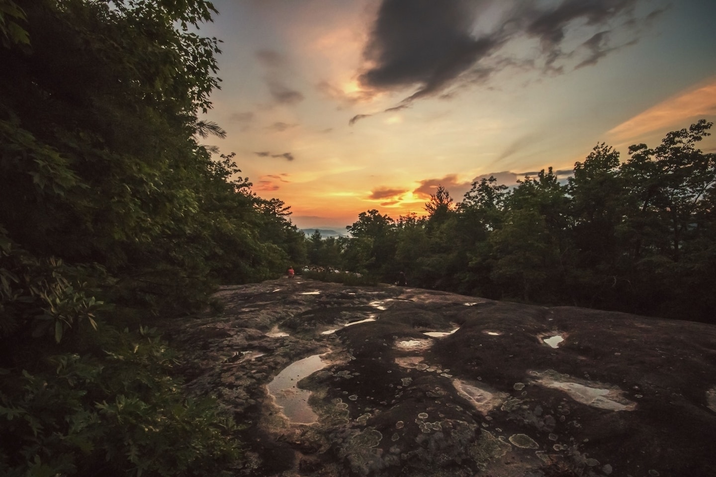 Long Rock Sunset