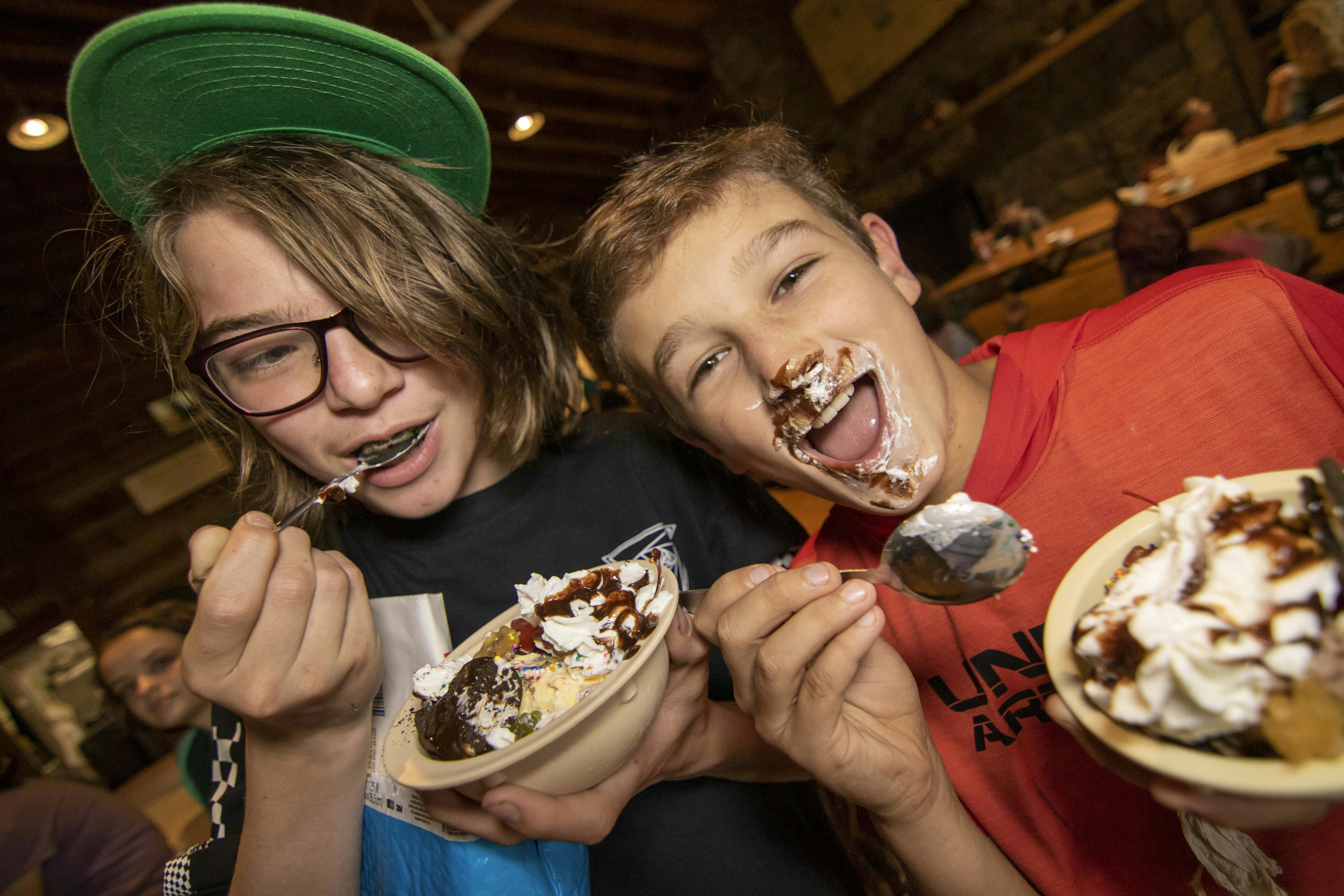 End of Campout--Ice Cream Party!