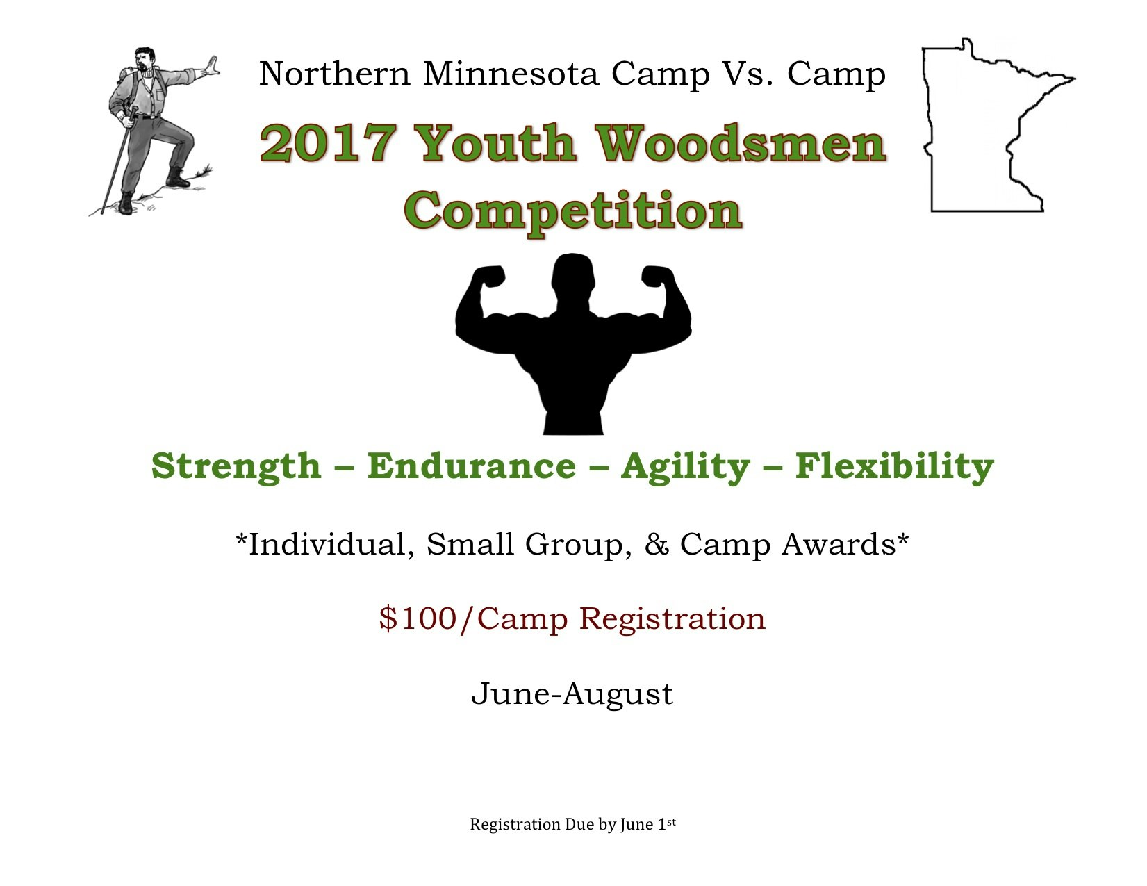 CV Enters First Youth Woodsmen Competition