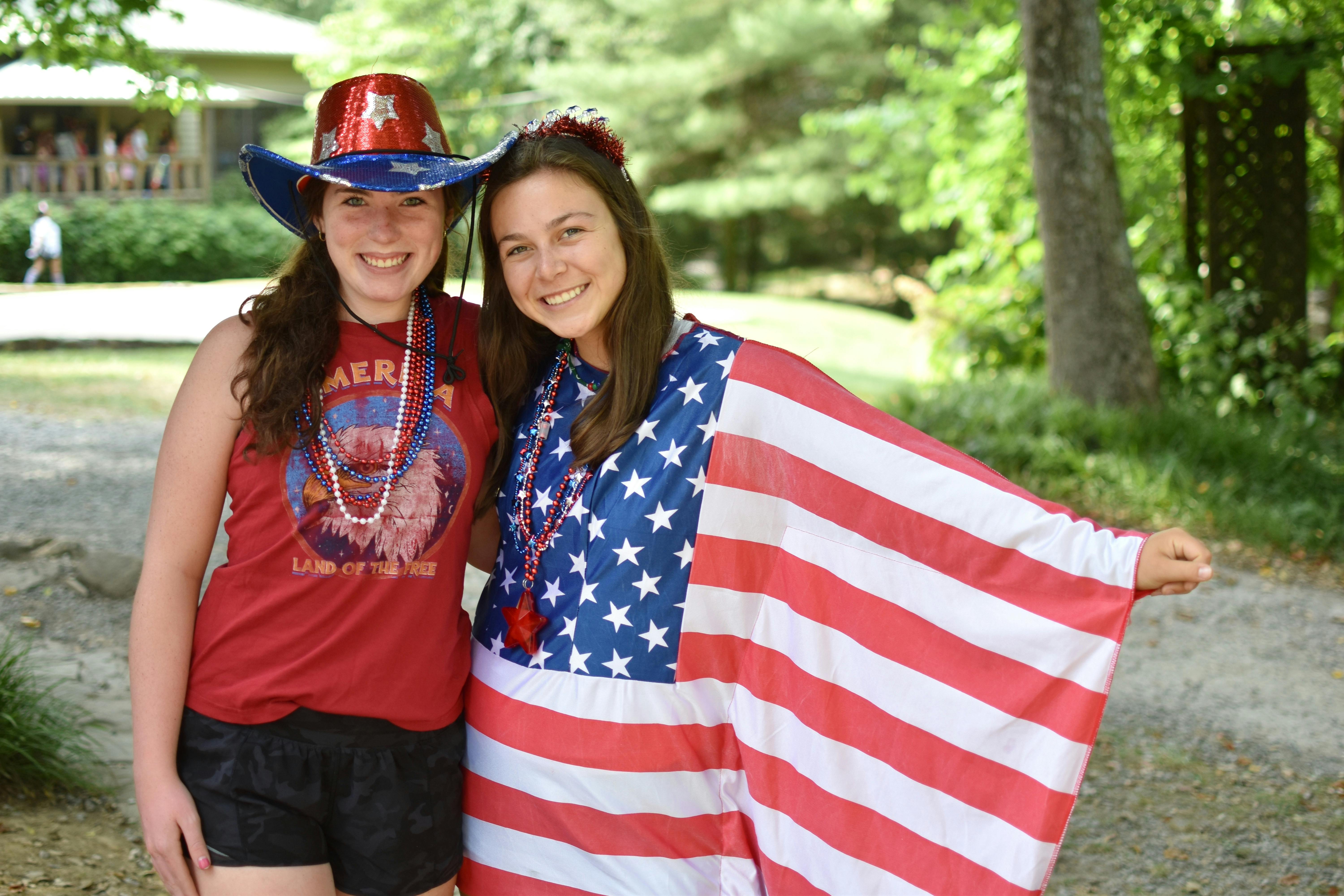 Camp Skyline Olympics and an American Celebration