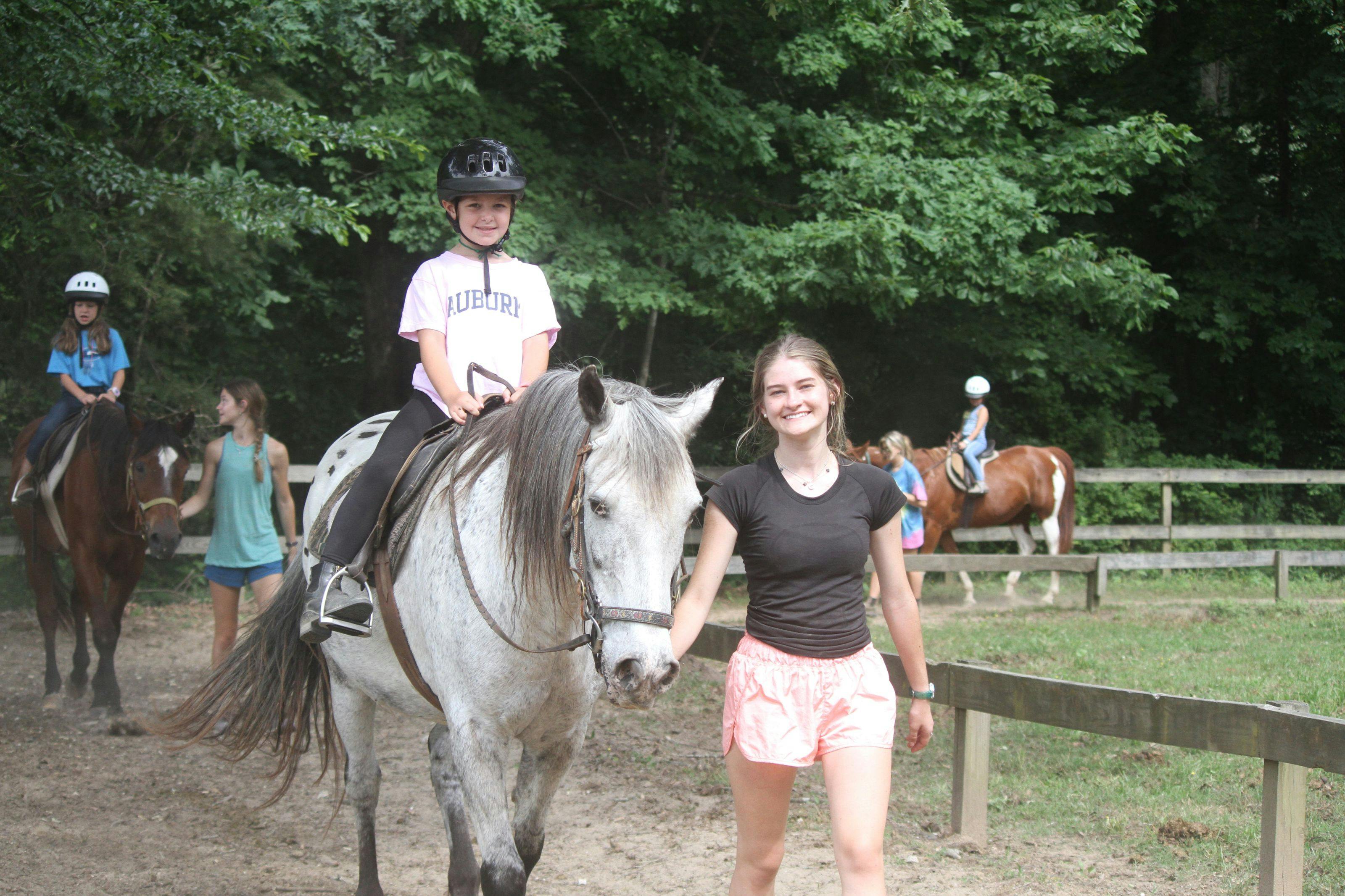 Horseback Riding at Camp