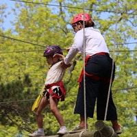 Mother daughter  camp teamwork helping each other high ropes.jpg?ixlib=rails 2.1